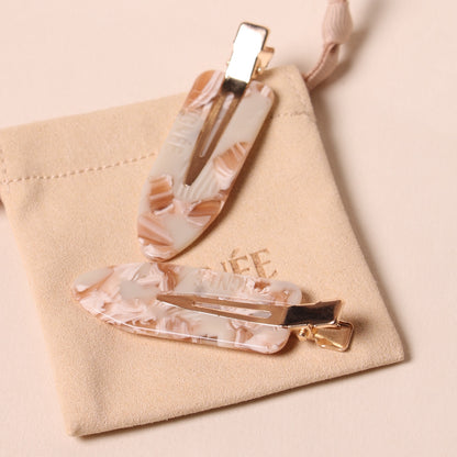 Barrettes - Nougat