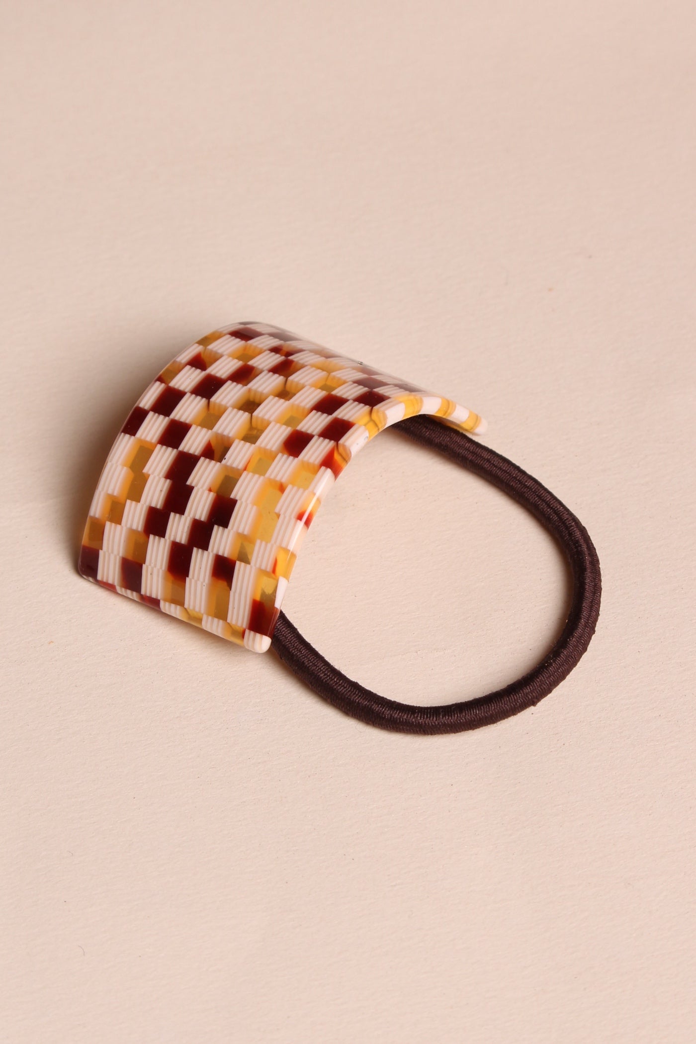 Elastique Acetate - Damier