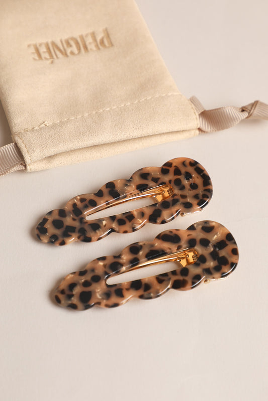 Barrettes Signature - Leopard